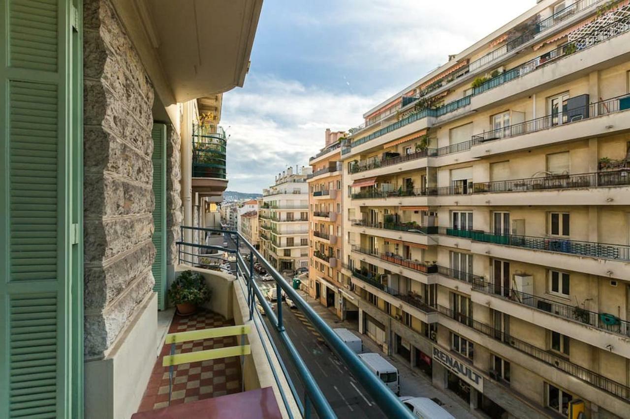 City Center Nice, 2 Bedrooms, 2 Balconies, Ac Exterior foto